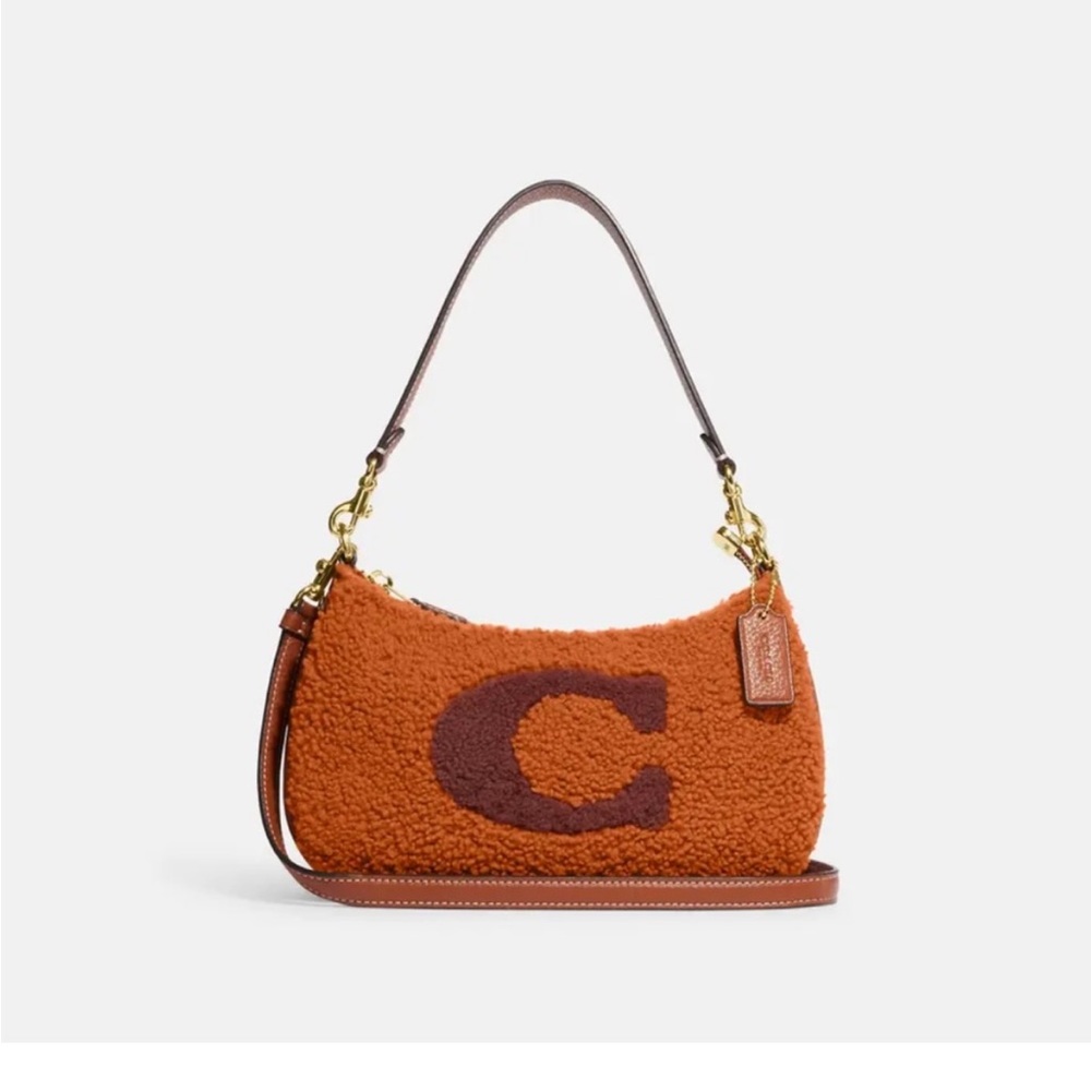 Coach Teri Shoulder Bag with Coach Motif